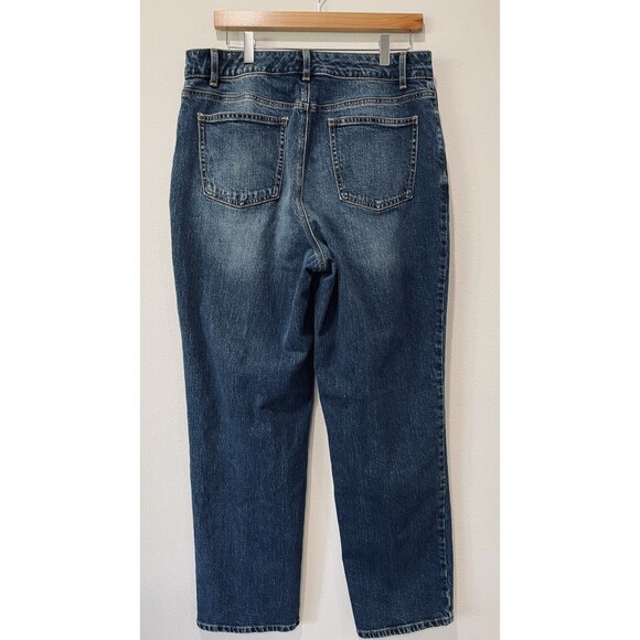 Talbots Jeans 12 High Waisted Relaxed 32x30 Talbots Jeans Palisade Wash Talbots - Picture 4 of 16